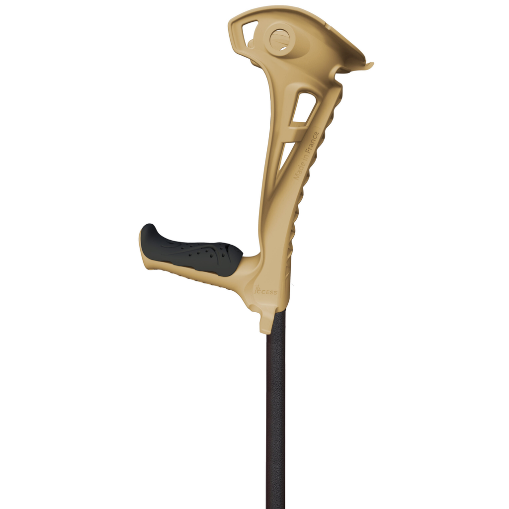 Access Comfort forearm crutches in beige