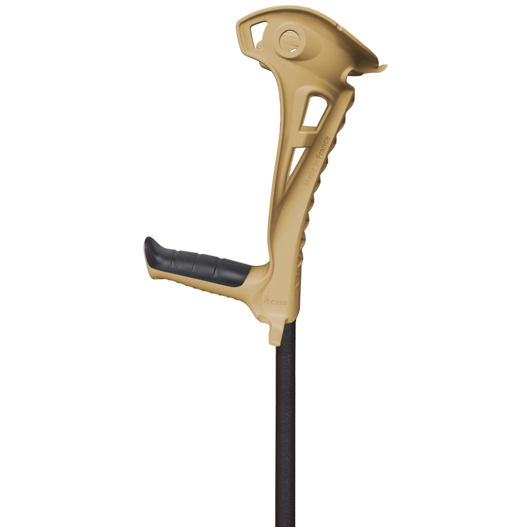 Access Safewalk forearm crutches in beige