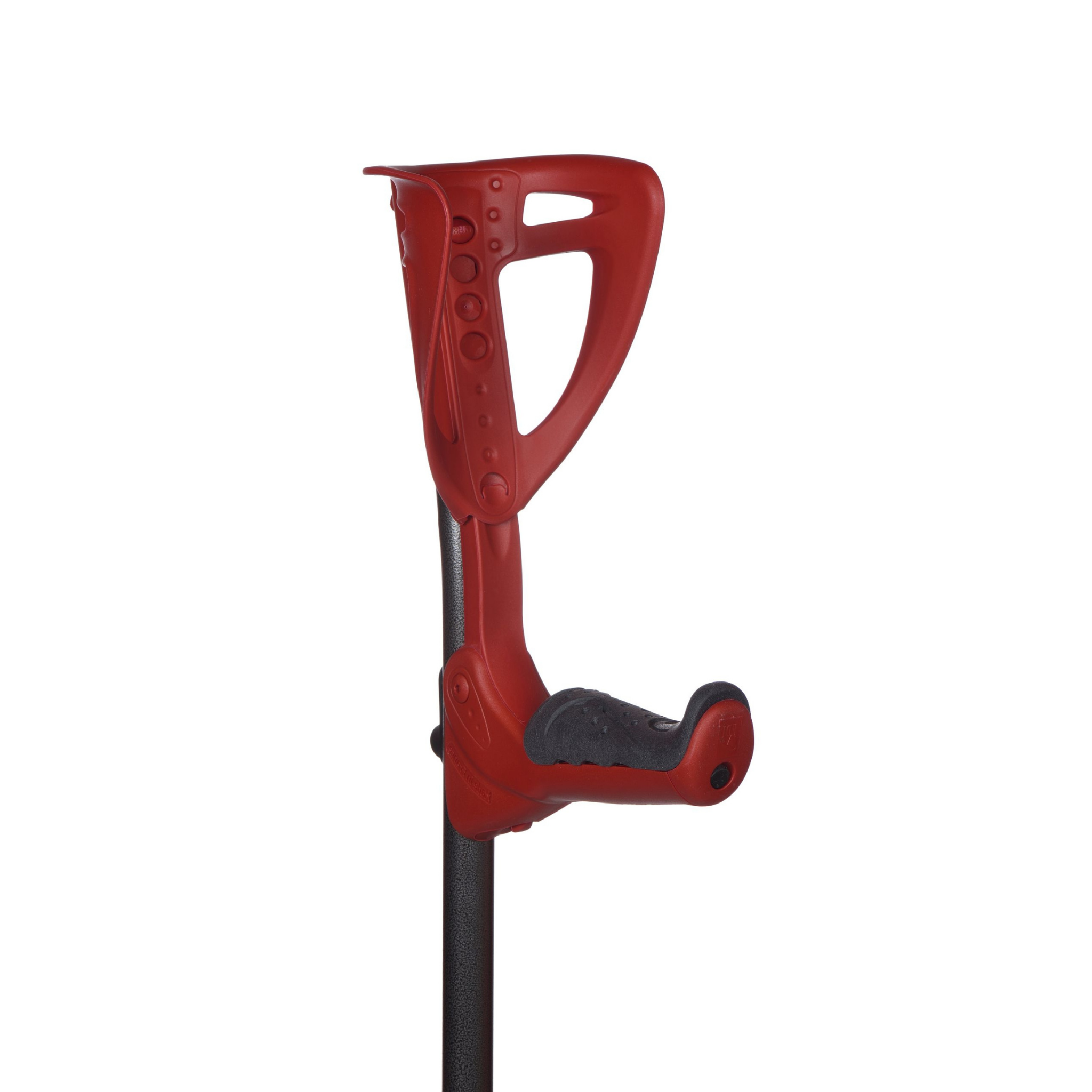 Ergotech forearm crutches in red