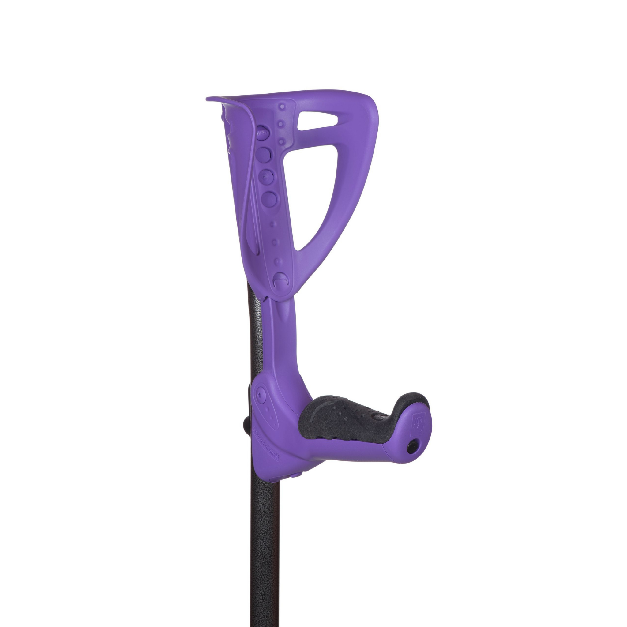 Ergotech forearm crutches in violet