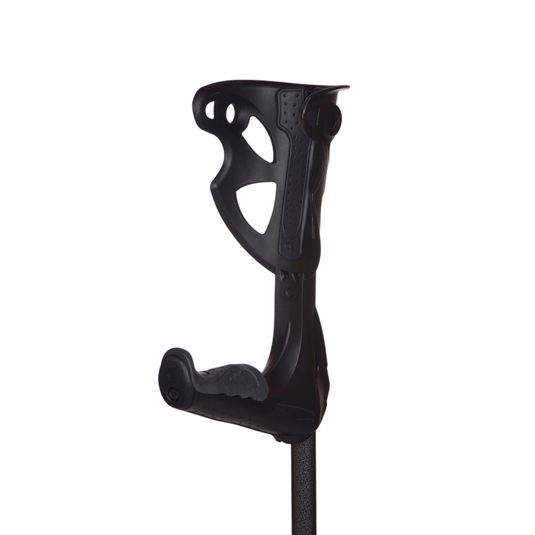 Opti-Comfort forearm crutches in black