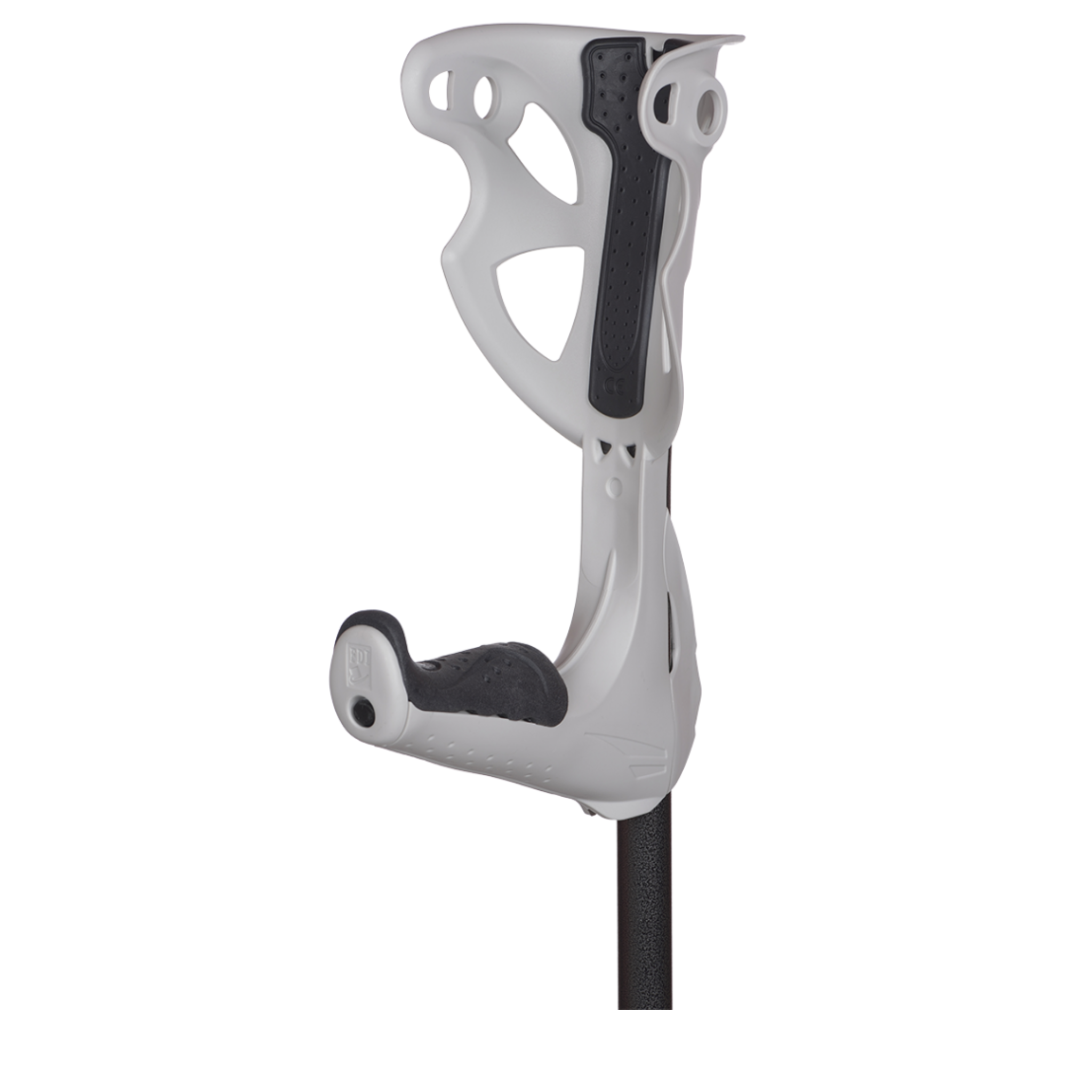 Opti-Comfort forearm crutches in white