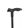 Soft Step walking stick in black